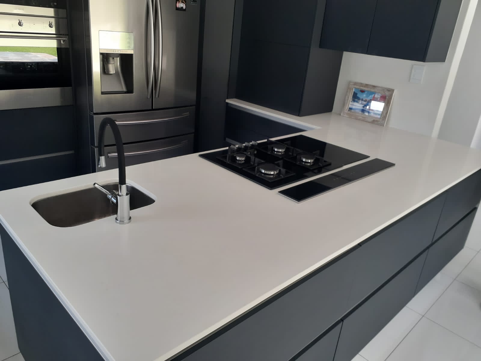 open plan kitchen