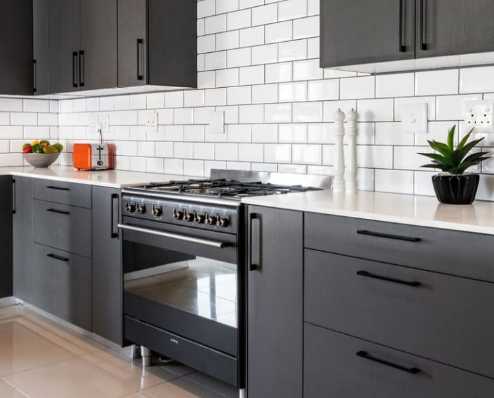 Sleek kitchen design